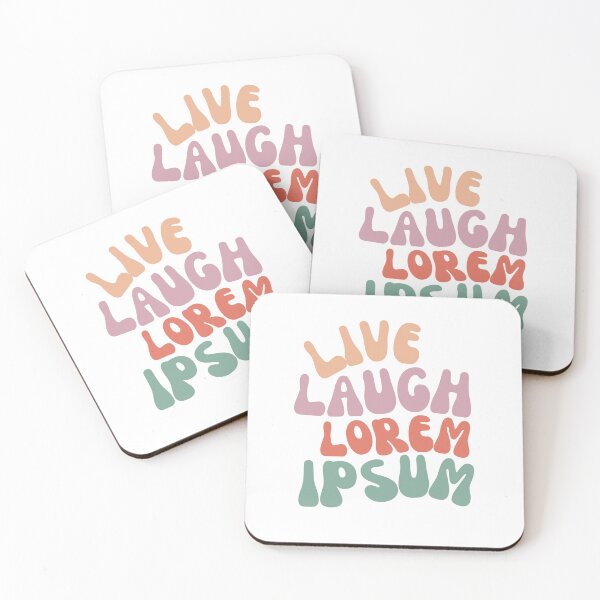 Item preview, Live Laugh Lorem Ipsum designed and sold by Skelton-Merch.
