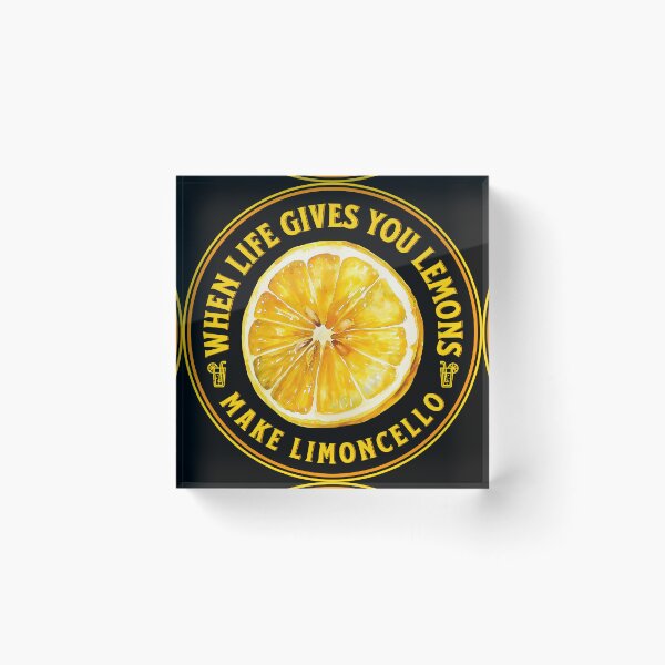 Item preview, when life gives you lemons make limoncello designed and sold by Dahlann.