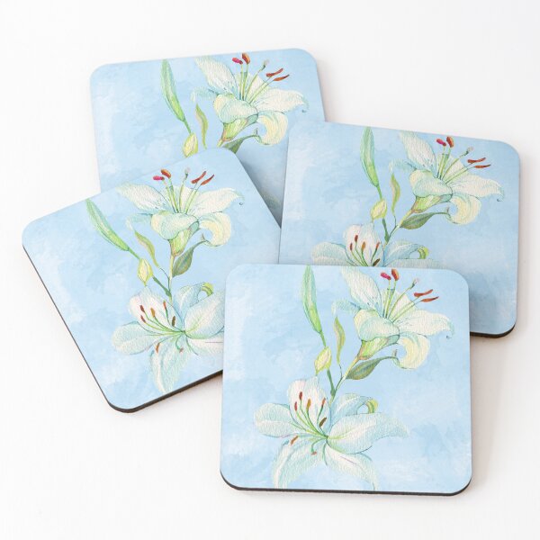 Item preview, Blue Floral Peace designed and sold by IbethGonzalez.