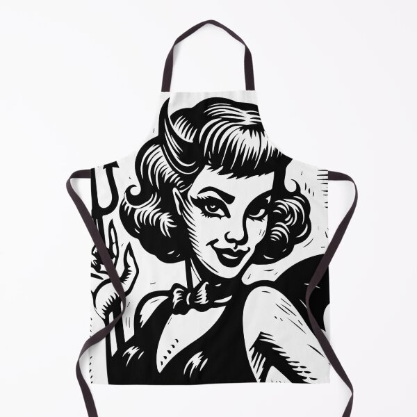 Item preview, Retro Devil Girl designed and sold by Texterns.