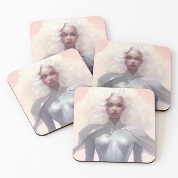 Item preview, Dreamy Black Female Superhero designed and sold by Vinz-Mota.