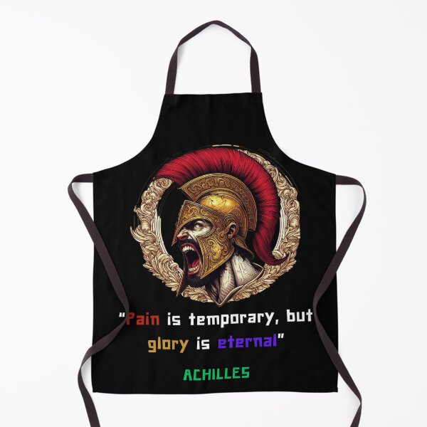 Item preview, Achilles quote of pain and glory, iart for greek philosophy lovers designed and sold by CachoGlorious.