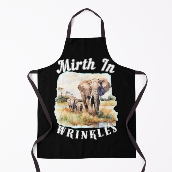 Item preview, Mirth In Wrinkles designed and sold by ElephantVibes.