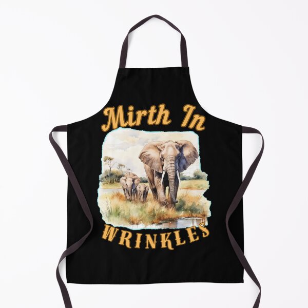 Item preview, Mirth In Wrinkles. elephant lover designed and sold by ElephantVibes.