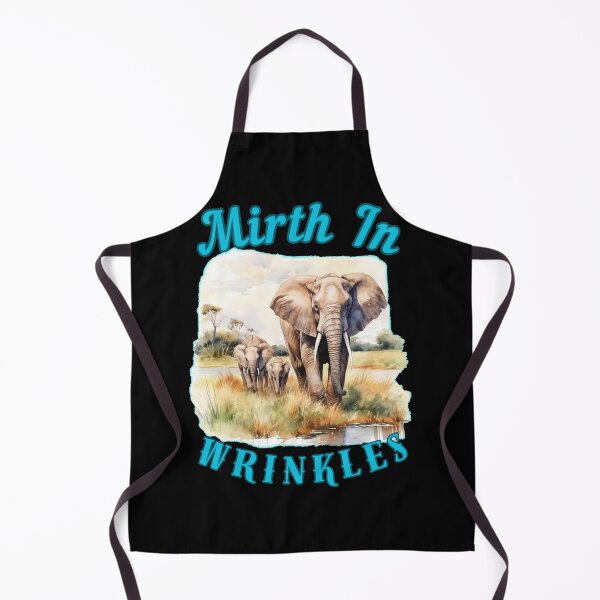 Item preview, Mirth In Wrinkles. funny elephant designed and sold by ElephantVibes.