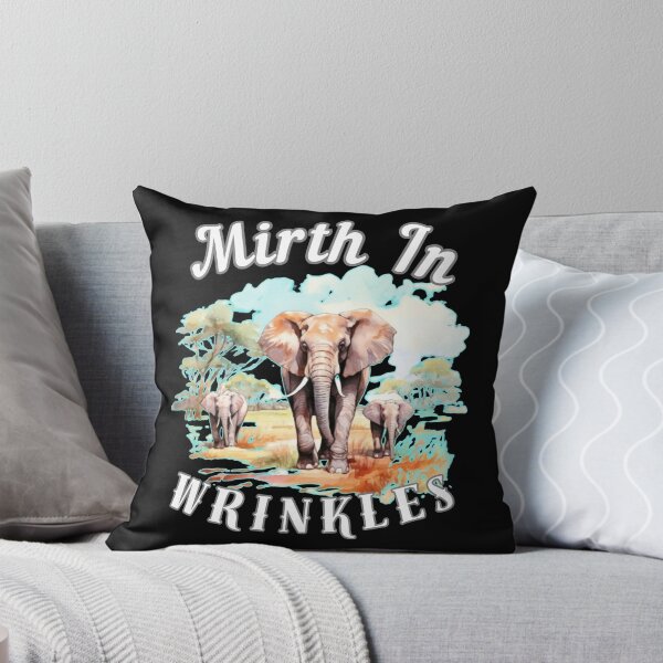 Item preview, Mirth In Wrinkles. surreal elephant designed and sold by ElephantVibes.