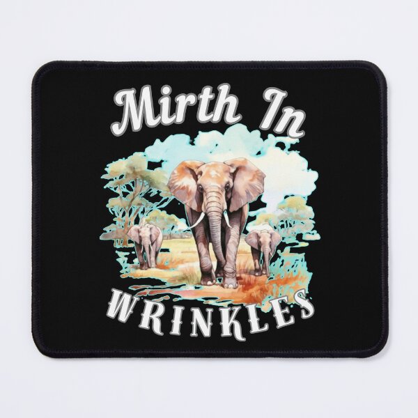 Item preview, Mirth In Wrinkles. surreal elephant designed and sold by ElephantVibes.