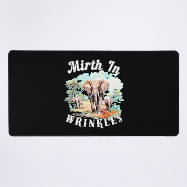 Item preview, Mirth In Wrinkles. surreal elephant designed and sold by ElephantVibes.