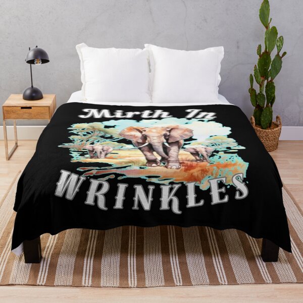 Item preview, Mirth In Wrinkles. surreal elephant designed and sold by ElephantVibes.