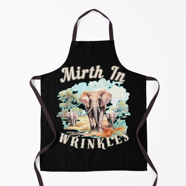 Item preview, Mirth In Wrinkles. elephant quote designed and sold by ElephantVibes.