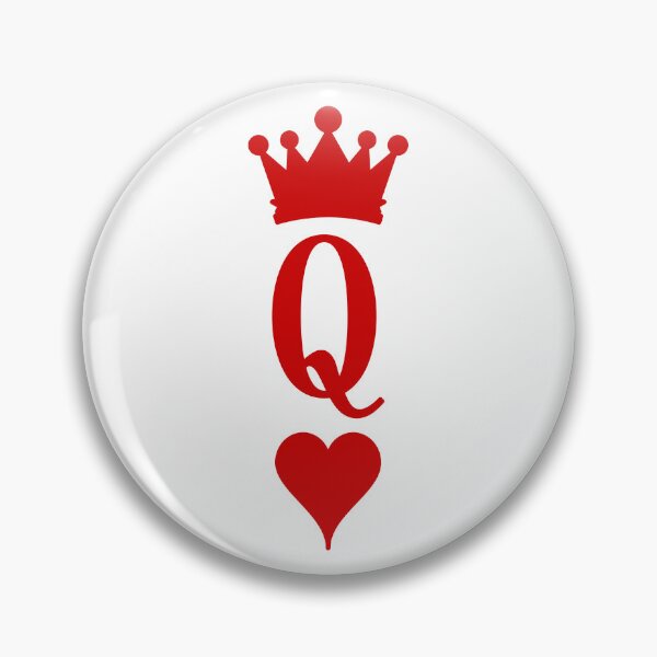 Item preview, Classy Valentine's Day Queen Of Hearts White Classic Style designed and sold by InkPxel.