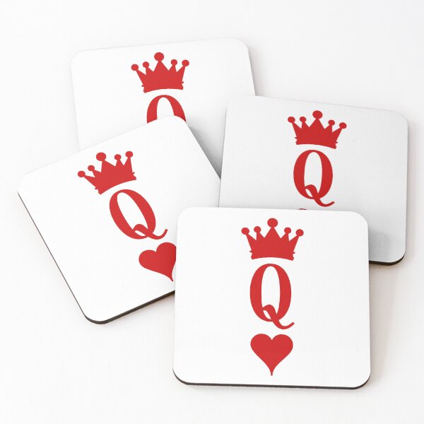 Item preview, Classy Valentine's Day Queen Of Hearts White Classic Style designed and sold by InkPxel.