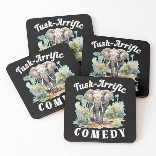 Item preview, Tusk-Arrific Comedy designed and sold by ElephantVibes.