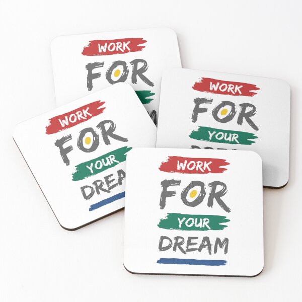 Item preview, Work for Your Dream designed and sold by ChenryConcepts.