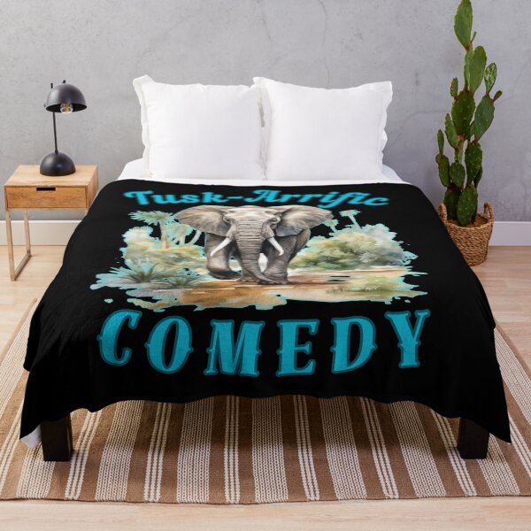 Item preview, Tusk-Arrific Comedy. funny elephant designed and sold by ElephantVibes.