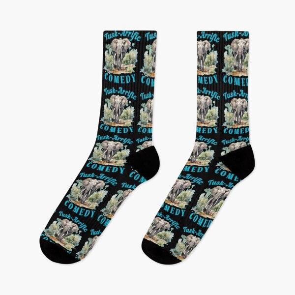Item preview, Tusk-Arrific Comedy. funny elephant designed and sold by ElephantVibes.