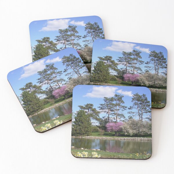Item preview, Pond in a Spring Garden designed and sold by Paula Betz.