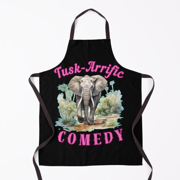 Item preview, Tusk-Arrific Comedy. elephant head designed and sold by ElephantVibes.