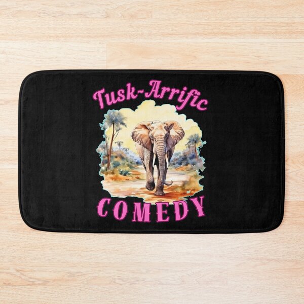 Item preview, Tusk-Arrific Comedy. elephant saying designed and sold by ElephantVibes.