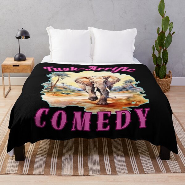 Item preview, Tusk-Arrific Comedy. elephant saying designed and sold by ElephantVibes.