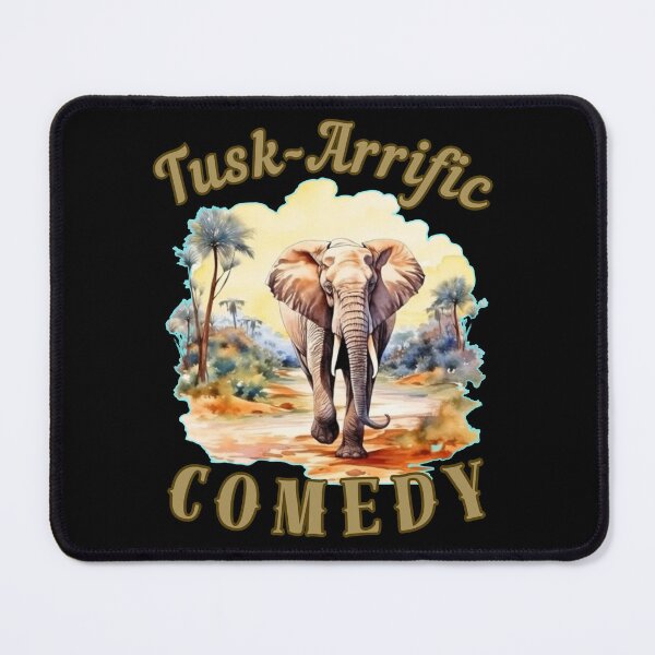 Item preview, Tusk-Arrific Comedy. Flower elephant designed and sold by ElephantVibes.