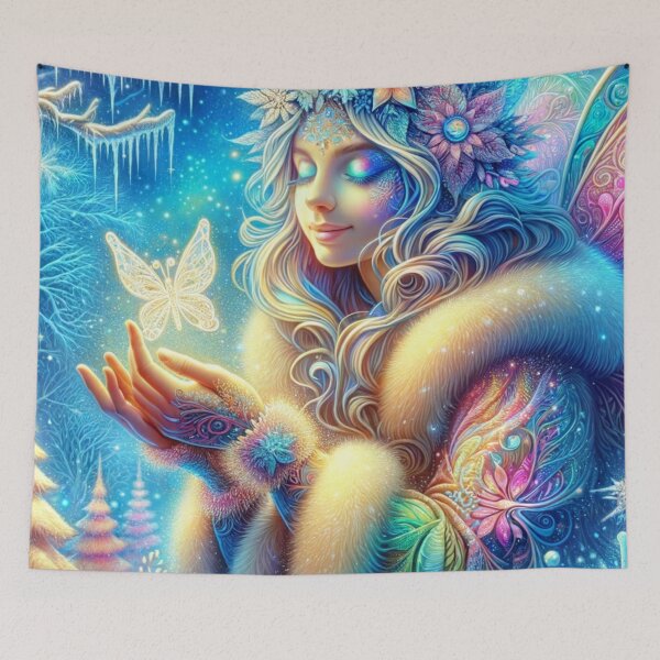 Item preview, Winter Fairy in Frosty Wonderland designed and sold by mymagicstoreus.