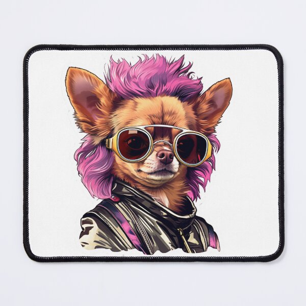 Item preview, Chihuahua 80s hair band designed and sold by KazzasKorner.