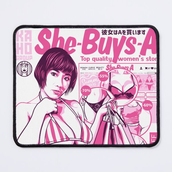 Item preview, She-Buys-A designed and sold by devilinfluencer.