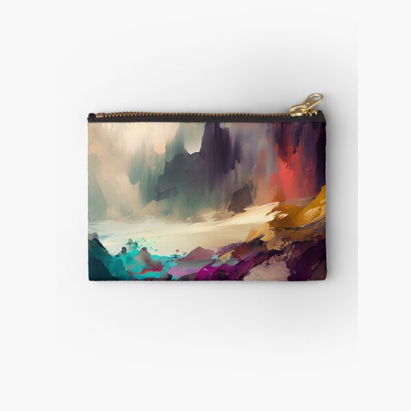 Item preview, Contemporary abstract landscape designed and sold by Red Witch Art.