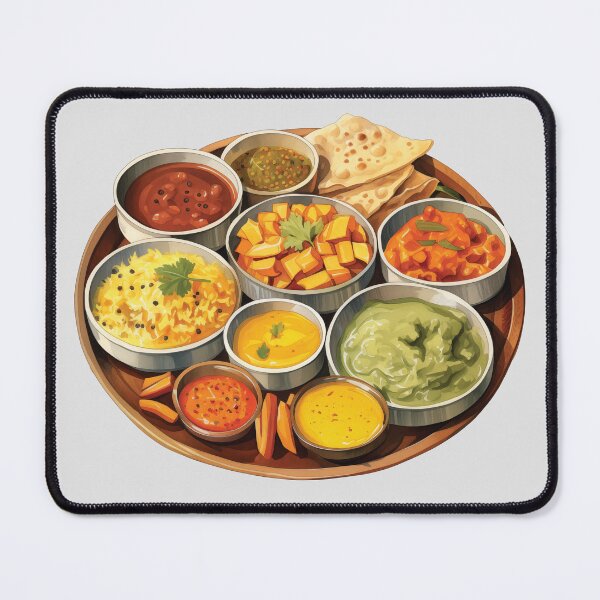 Item preview, Indian Thali Platter designed and sold by Alicia Chee.