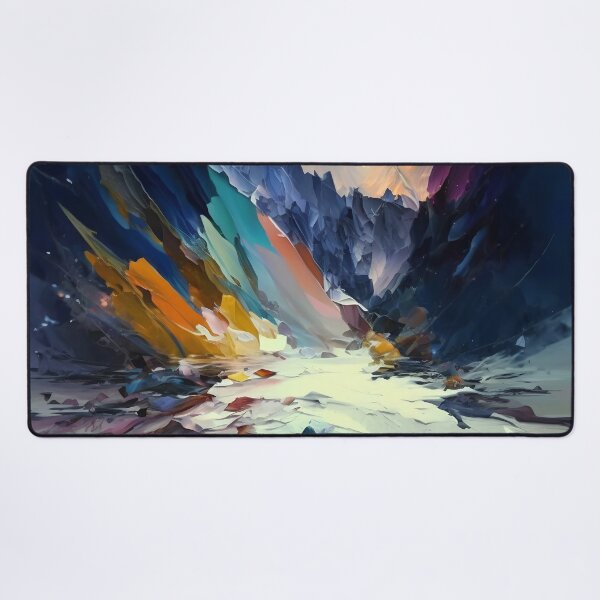 Item preview, Contemporary abstract landscape designed and sold by Red Witch Art.