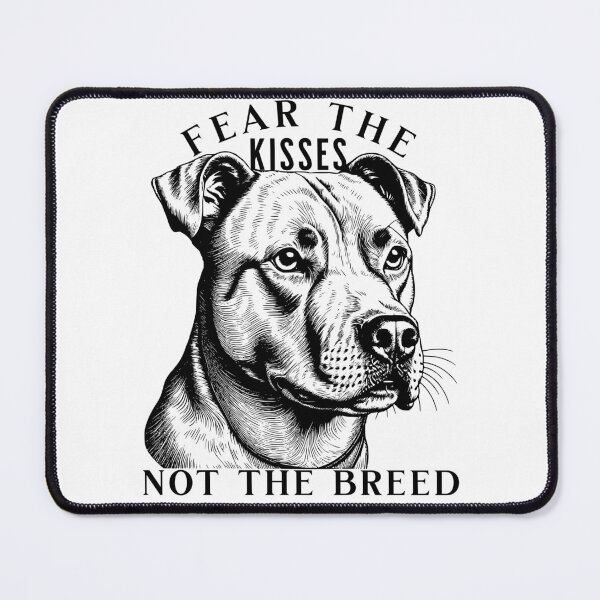Item preview, Pitbull Kisses - Funny Pitbull designed and sold by BlueCoastPOD.