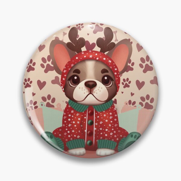 Item preview, French bulldog illustration designed and sold by SDCillustration.