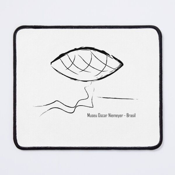 Item preview, Oscar Niemeyer Museum designed and sold by O Estúdio Gráfico - Mylla Ghdv.
