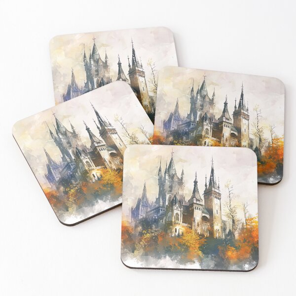Item preview, Watercolor Castle 1 designed and sold by bloorose.