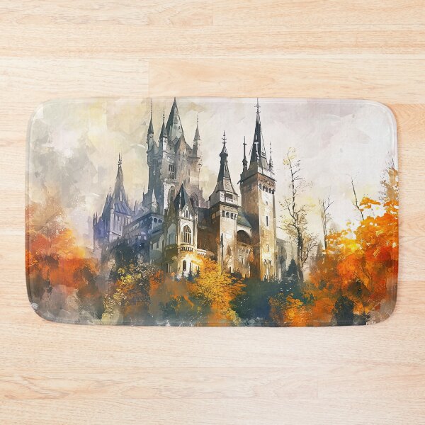 Item preview, Watercolor Castle 1 designed and sold by bloorose.