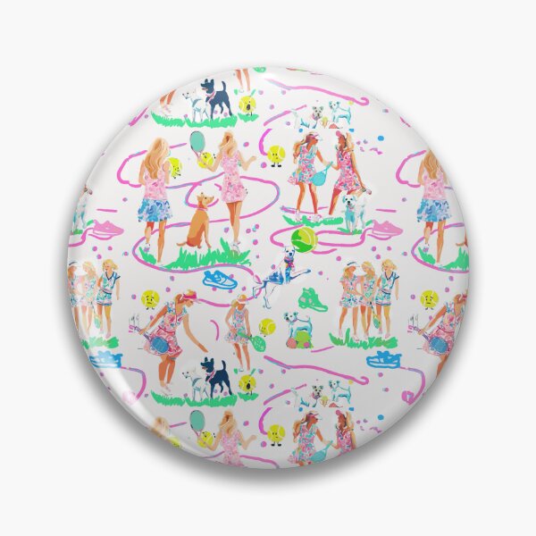 Item preview, Preppy tennis players  designed and sold by SophieClimaArt.