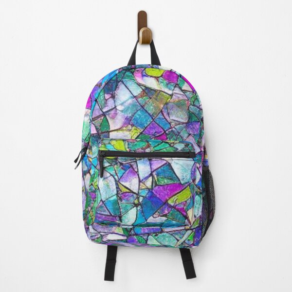 Item preview, Abstract Colorful Shattered Glass Mosaic designed and sold by calibrit.
