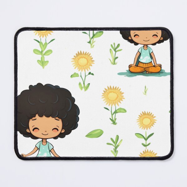Item preview, Cartoon Yoga teacher designed and sold by 99belldesign.