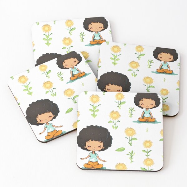 Item preview, Cartoon Yoga teacher designed and sold by 99belldesign.