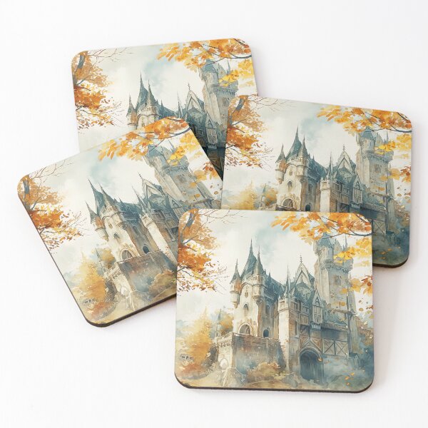 Item preview, Watercolor Castle 2 designed and sold by bloorose.