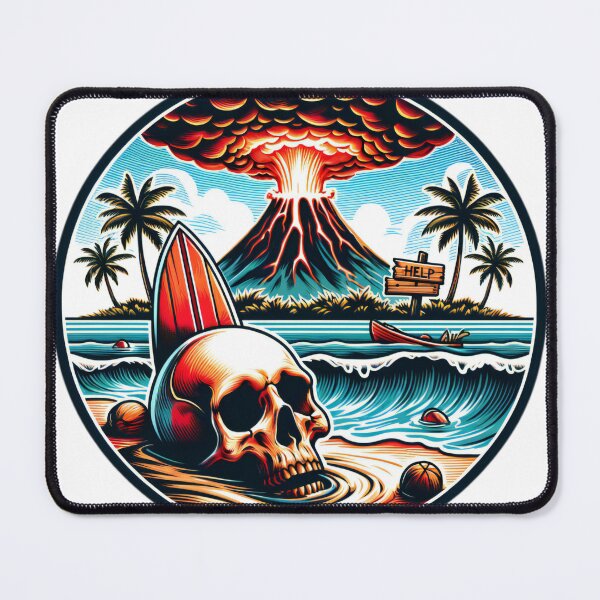 Item preview, Volcanic Eruption and Survival Theme Art designed and sold by BKnox94.