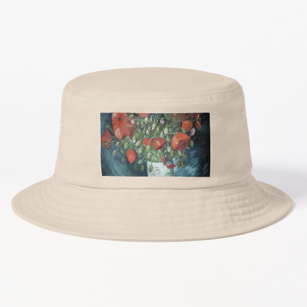 Vista previa del artículo con la obra «Jarrón con amapolas de Vincent van Gogh», diseñado y vendido por Vintage Visions Art.