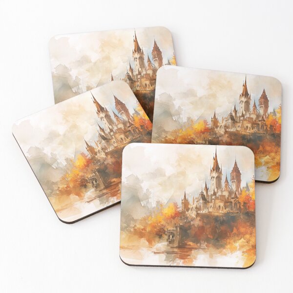 Item preview, Watercolor Castle designed and sold by bloorose.