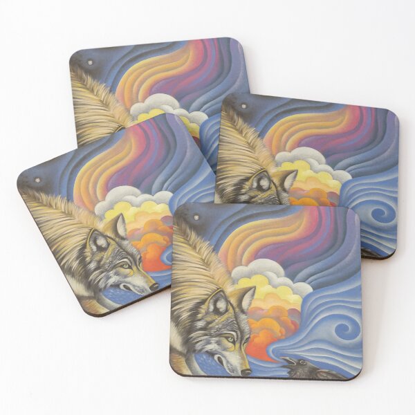Item preview, The wolf and the raven designed and sold by Stacey5151.