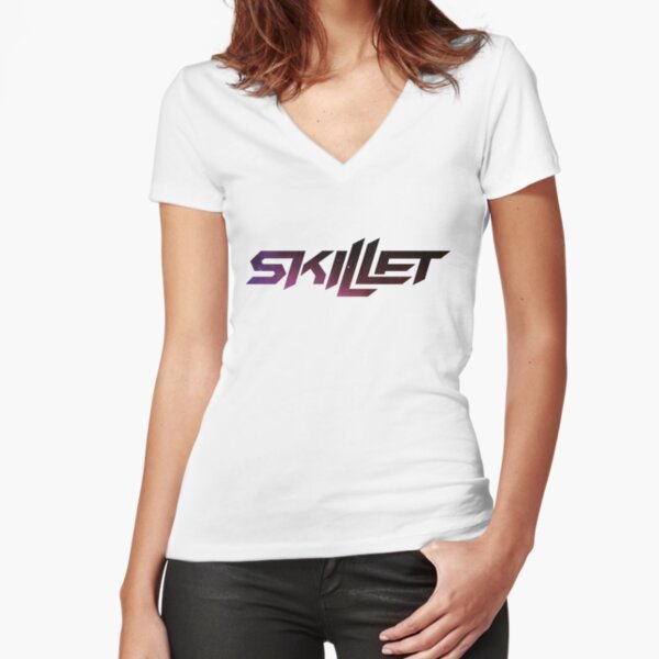 Skillet Fitted V-Neck T-Shirt
