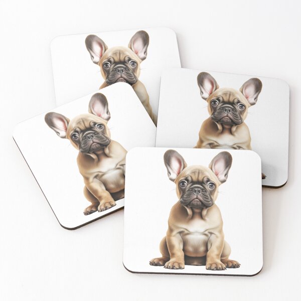 Item preview, Frenchie puppy eyes designed and sold by KazzasKorner.