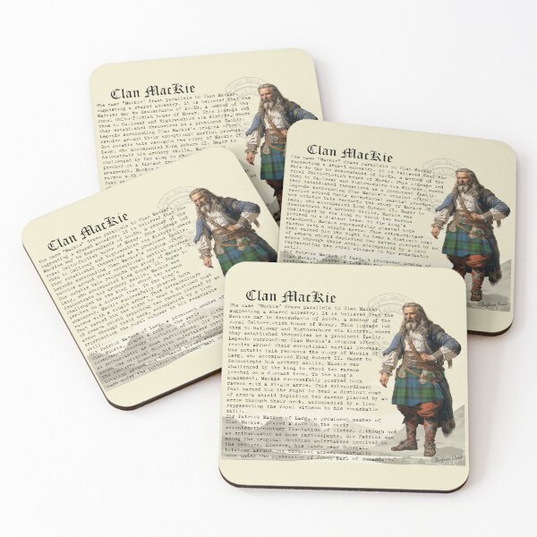 Item preview, MacKie Scottish Clan History  designed and sold by BagTown Clans.