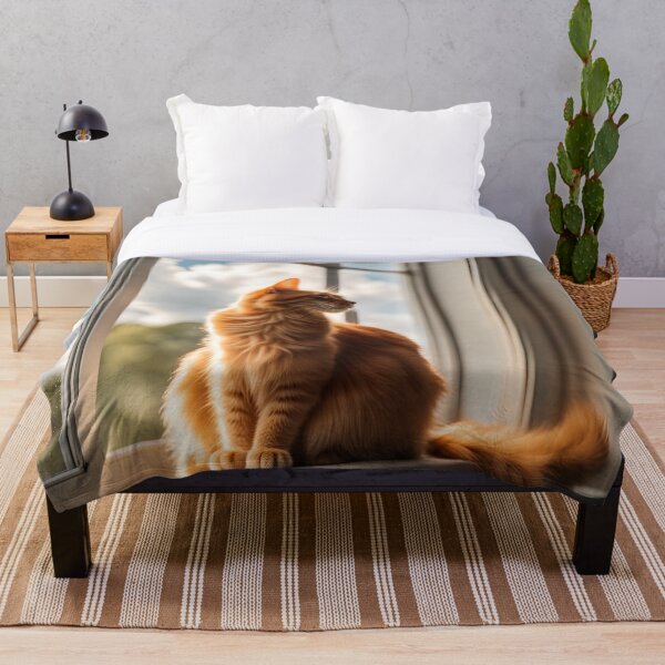 Aperçu de l'œuvre Chat orange créée et vendue par JoieW.