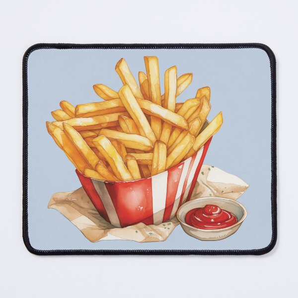 Item preview, Red Pocket Box Fries with Tomato Sauce designed and sold by Alicia Chee.